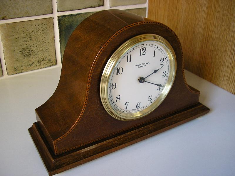 Buren 1.JPG - A pretty Mantle Clock sporting a Swiss Movement. Cleaned & serviced.